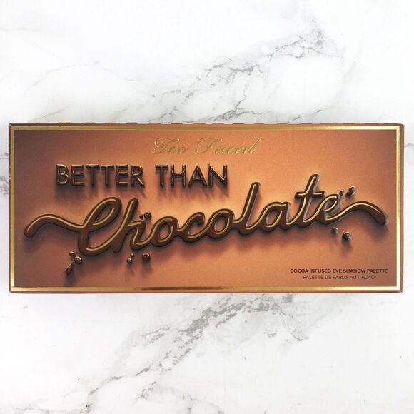 NIB Too Faced Better Than Chocolate Eyeshadow Palette Cocoa-Infused Shades - Picture 5 of 12